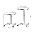 HEIGHT ADJUSTABLE LECTERN / PRESENTATION TABLE