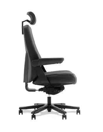 CORSA EXECUTIVE HEAVY DUTY LEATHER CHAIR - 200KG