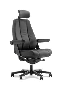 CORSA EXECUTIVE HEAVY DUTY LEATHER CHAIR - 200KG