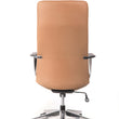 DIRECTOR TAN LEATHER CHAIR