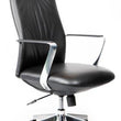 DIRECTOR BLACK LEATHER CHAIR