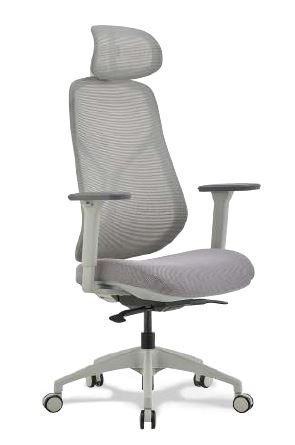 IVORY EXECUTIVE MESH BACK CHAIR