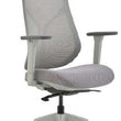 IVORY EXECUTIVE MESH BACK CHAIR