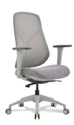 IVORY EXECUTIVE MESH BACK CHAIR