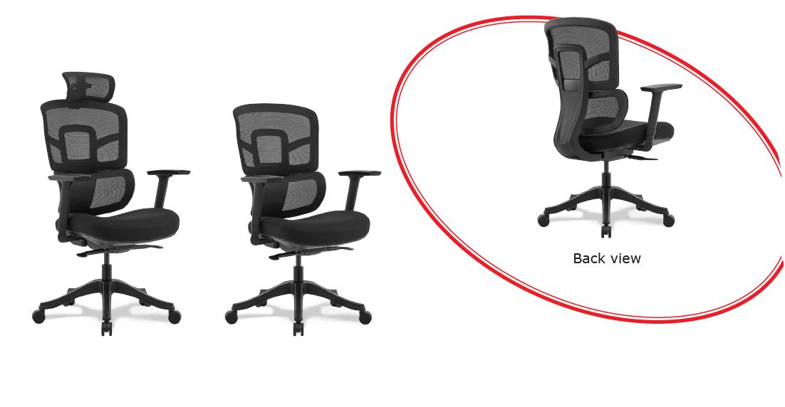 MIAMI EXECUTIVE MESH BACK CHAIR