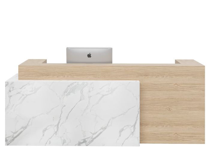 PERRI SIT-STAND RECEPTION DESK