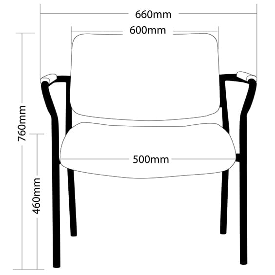 ROTARY BARIATRIC 200KG CHAIR - 600