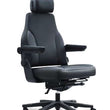 STANZA EXECUTIVE HEAVY DUTY LEATHER CHAIR - 230KG